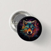 Kosmisches Howl Button (Vorne & Hinten)