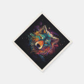 Kosmisches Howl Serviette (Ecke)