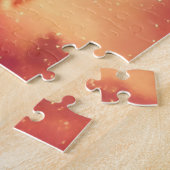 Kosmisches Indigofarbnebel Galaxie-Ereignis Puzzle (Seite)