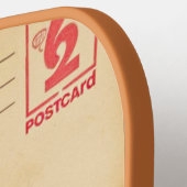 Kosmisches Katzenpaddel Pickleball Schläger (Linke Seite)