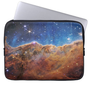 Kosmisches Kliff Carina-Nebel Weltraum-Webb-Telesk Laptopschutzhülle