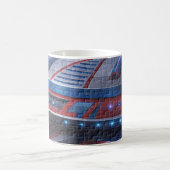 Kosmisches Kreuzfahrtschiff-Puzzle-Mug Kaffeetasse