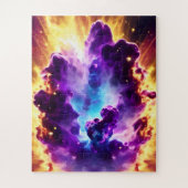 Kosmisches Lernen Spaß Phantastischer Nebeln im Un Puzzle (Vertikal)