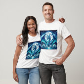 Kosmisches Meer-Drache Basic T-Shirt (Unisex)