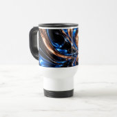 Kosmisches Metall-Vortex 3D Tassen (Vorderseite Links)