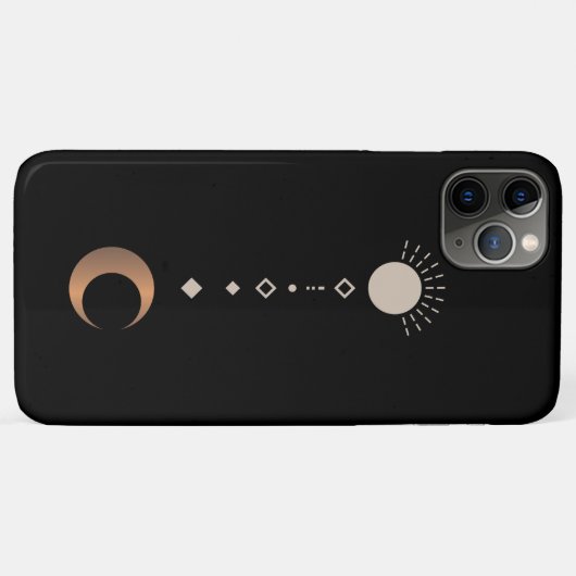 *~* Kosmisches Mondfisch-Universum Shaman Moon Tot Case-Mate iPhone Hülle (Rückseite (Horizontal))