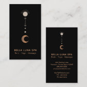 *~* Kosmisches Mondfisch-Universum Shaman Moon Tot Visitenkarte (Vorne/Hinten)