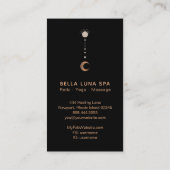 *~* Kosmisches Mondfisch-Universum Shaman Moon Tot Visitenkarte (Rückseite)