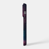 Kosmisches Nebel-Gaming-Design iPhone Hülle (Linke Seite)