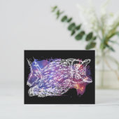 Kosmisches Ohr Postkarte (Stehend Vorderseite)