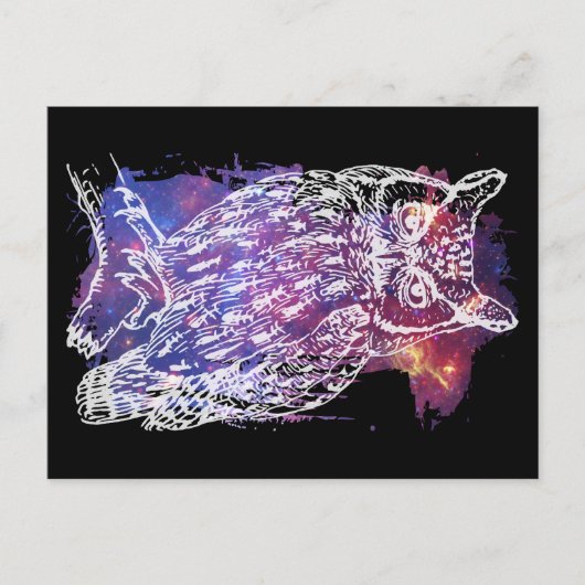 Kosmisches Ohr Postkarte (Vorderseite)