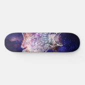 Kosmisches Ohr Skateboard (Horizontal)