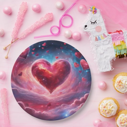 Kosmisches Papier für Feiern Pappteller (Party)