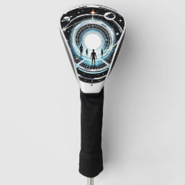 Kosmisches Portal Golf Headcover