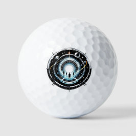 Kosmisches Portal Golfball