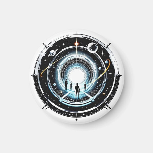 Kosmisches Portal Magnet (Vorne)