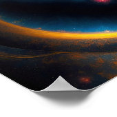 KOSMISCHES PORTAL POSTER (Ecke)