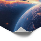 Kosmisches Portal Poster (Ecke)