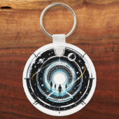 Kosmisches Portal Schlüsselanhänger (Vorderseite)