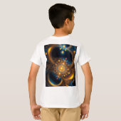 KOSMISCHES PORTAL T-Shirt (Schwarz voll)