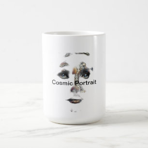 Kosmisches Portrait Kaffeetasse