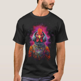 Kosmisches Rooster T-Shirt
