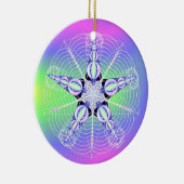 Kosmisches Saatgut - RePHIning Keramik Ornament (Rechts)