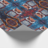 Kosmisches Schaf der Weisheit Geschenkpapier (Ecke)