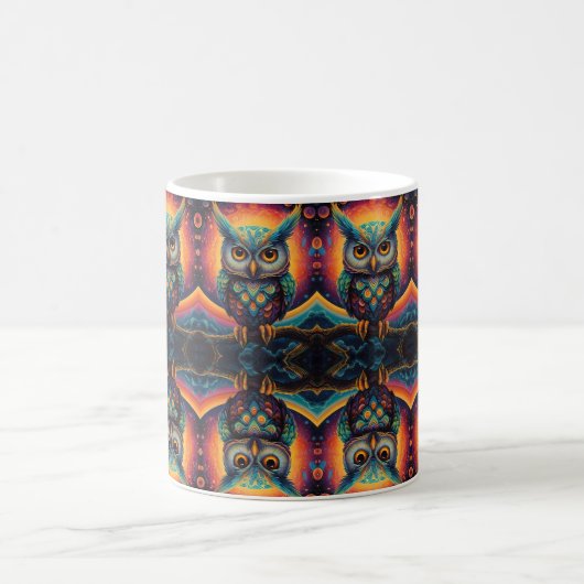 Kosmisches Schaf der Weisheit Kaffeetasse (Mittel)