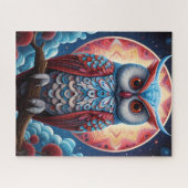 Kosmisches Schaf der Weisheit Puzzle (Horizontal)