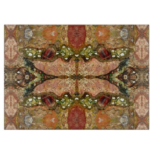 Kosmisches Schmetterlings-Schneidebrett durch Schneidebrett (Vorderseite)