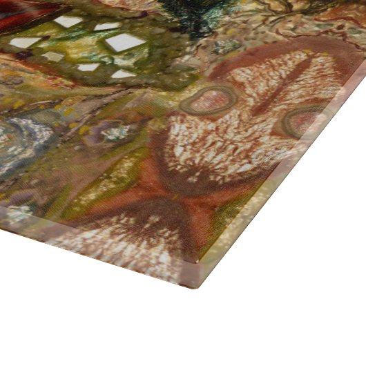 Kosmisches Schmetterlings-Schneidebrett durch Schneidebrett (Ecke)