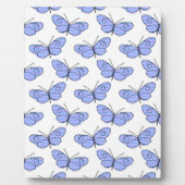 Kosmisches Schmetterlingsmuster Fotoplatte (Vorderseite)