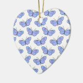 Kosmisches Schmetterlingsmuster Keramikornament (Links)