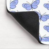 Kosmisches Schmetterlingsmuster Mousepad (Ecke)