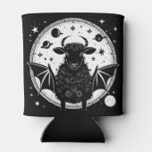 Kosmisches Schwarzes Schaf I Dosenkühler (Rückseite)