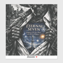 Kosmisches Schwert Fantasy Vinyl-Aufkleber