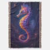 kosmisches Seepferd Decke (Vorderseite Vertikal)