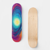 Kosmisches Skateboard (Vorderseite)