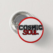 Kosmisches Soul - Rundkreislogo Button (Vorne & Hinten)