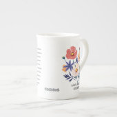 Kosmisches Trink Bone China Tasse der Liebe & Leid (Vorderseite Rechts)
