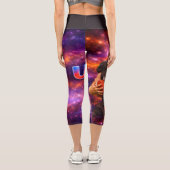 Kosmisches UEFA Capri Leggings (Rückseite)