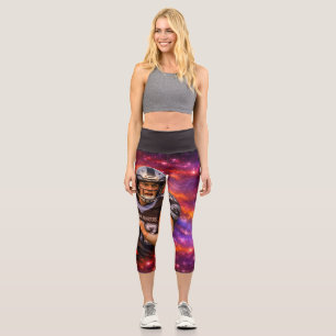 Kosmisches UEFA Capri Leggings