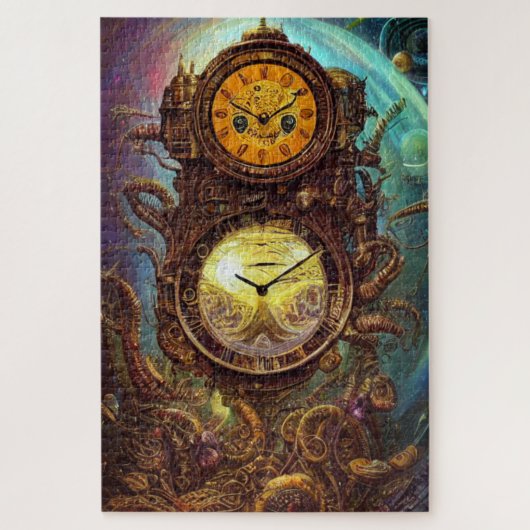 Kosmisches Uhr-Puzzle Puzzle (Vertikal)