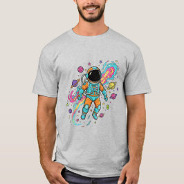 Kosmisches Universum Galaxie Sterne Ästhetik T-Shi T-Shirt