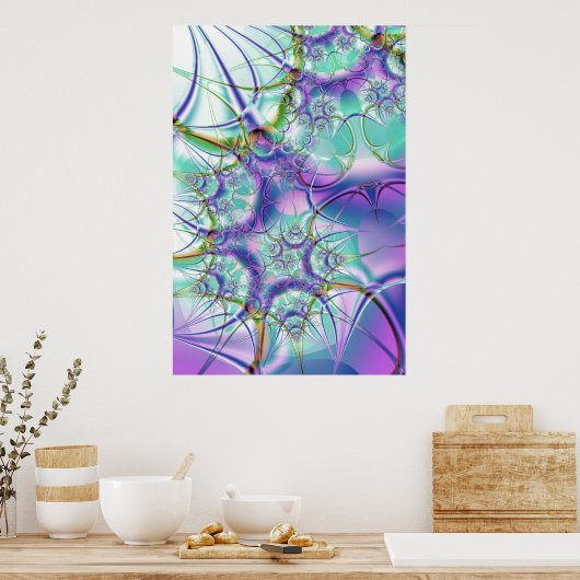 Kosmisches Unkraut 2 Poster (Küche)