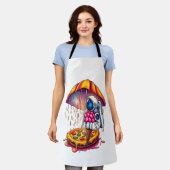 Kosmisches Verlangen - Astronautenstraum Schürze (Getragen)