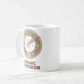 Kosmisches Verwirrung Tasse – Lustiges Astrologie- (Vorderseite Links)