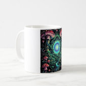 Kosmisches Waldportal – Reise hinter den Schleier Kaffeetasse (Vorderseite Links)