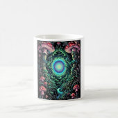 Kosmisches Waldportal – Reise hinter den Schleier Kaffeetasse (Mittel)